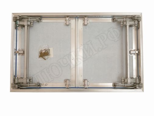 Люк под плитку Нажимной Хаммер Слава 2 створки Люк под плитку Нажимной Хаммер Слава 2 створки