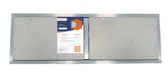 Люк под плитку Секрет 3.0, 2 створки 750*550 Люк под плитку Секрет 3.0, 2 створки 750*550