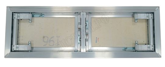 Люк под плитку Секрет 3.0, 2 створки 750*550 Люк под плитку Секрет 3.0, 2 створки 750*550