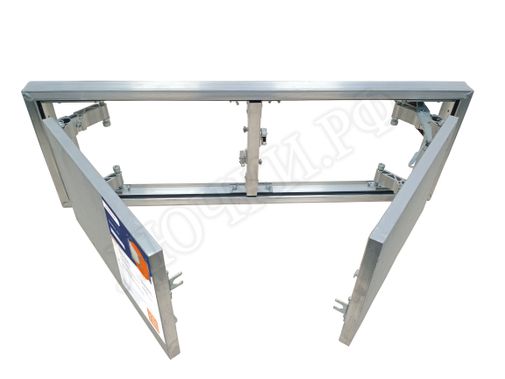 Люк под плитку Секрет 3.0, 2 створки 750*550 Люк под плитку Секрет 3.0, 2 створки 750*550