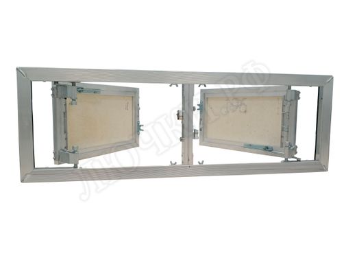 Люк под плитку Секрет 3.0, 2 створки 750*550 Люк под плитку Секрет 3.0, 2 створки 750*550