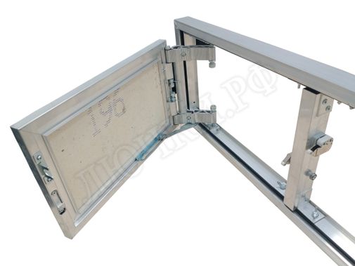 Люк под плитку Секрет 3.0, 2 створки 750*550 Люк под плитку Секрет 3.0, 2 створки 750*550