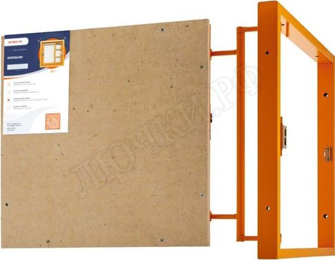 Люк под плитку Нажимной Апельсин 300*200, 1 створка Люк под плитку Нажимной Апельсин 300*200, 1 створка