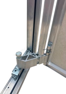 Люк под плитку Нажимной Мега Алюм 2.0, 1 створка Люк под плитку Нажимной Мега Алюм 2.0, 1 створка