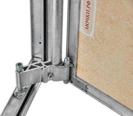 Люк под плитку Секрет 3.0, 2 створки 750*550 Люк под плитку Секрет 3.0, 2 створки 750*550