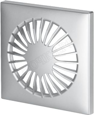 Вытяжной вентилятор Awenta System+, Turbo, 100 KWT100H, Omega, POSA100, Серебро (сатин), пластик, Обратный клапан Awenta, ZZ100 Вытяжной вентилятор Awenta System+, Turbo, 100 KWT100H, Omega, POSA100, Серебро (сатин), пластик, Обратный клапан Awenta, ZZ100