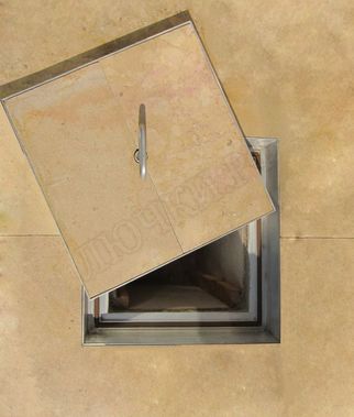 Напольный люк Премиум 54 мм 700*860 Напольный люк Премиум 54 мм 700*860