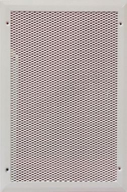 Решетка металлическая с перфорацией ПВС накладная 200*200 Решетка металлическая с перфорацией ПВС накладная 200*200