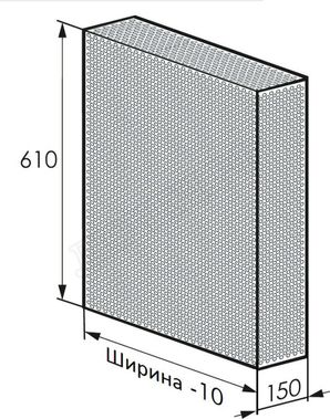 Радиаторный экран С перфорацией Кружок Перфорированный верх 590*610 Радиаторный экран С перфорацией Кружок Перфорированный верх 590*610