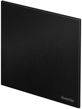 Вытяжной вентилятор Awenta System+, Turbo, 100 KWT100H, Trax, PTCB100M, Чёрный матовый, пластик, Обратный клапан Awenta, ZZ100 Вытяжной вентилятор Awenta System+, Turbo, 100 KWT100H, Trax, PTCB100M, Чёрный матовый, пластик, Обратный клапан Awenta, ZZ100