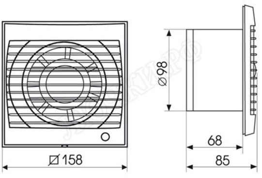 Вентилятор Future-100T Вентилятор Future-100T